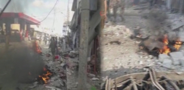 Tel Abyad'da bombal saldr: ok sayda l ve yaral var.
