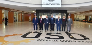 Emekli Diyanet leri Bakan Dr. Tayyar Altkula'dan Kayseri OSB'ye Ziyaret