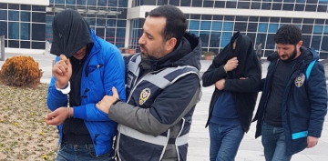 Kayseri'de caminin parasn alan 3 kii tutukland  