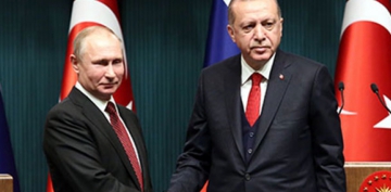 Cumhurbakan Erdoan, Rusya Devlet Bakan Putin'le grt