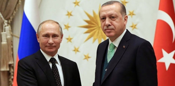 Cumhurbakan Erdoan, Rusya Devlet Bakan Putin ile grt
