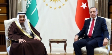 Cumhurbakan Erdoan, Suudi Arabistan Kral Selman bin Abdlaziz ile grt