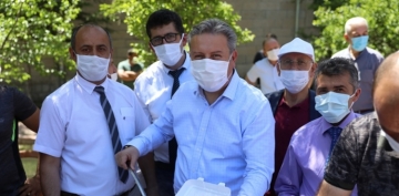 Dr. Mustafa Palancıoğlu,  Turan Mahallesi geleneksel “Yağmur ve şükür Duası” törenine katıldı.