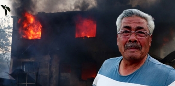 Kozan'da ikinci gününde devam eden orman yangının acı tablosu sabah ortaya çıktı 
