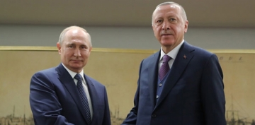 Cumhurbakan Erdoan, Rusya Devlet Bakan Putin ile grt
