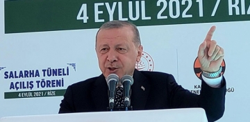 Cumhurbakan Erdoan: Blnmeye asla frsat vermeyeceiz