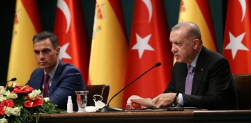 Cumhurbakan Erdoan - PerezCastejon ortak basn toplants