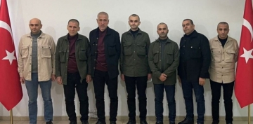 Libya'da 2 yıldır alıkonulan 7 Türk vatandaşı yurda getirildi!