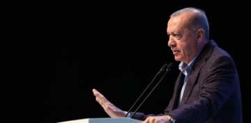 Cumhurbakan Erdoan'dan milli deniz topu paylam