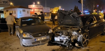 Kayseri’de zincirleme kaza: 1 yaralı