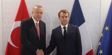 Cumhurbakan Erdoan, Fransa Cumhurbakan Macron'la telefonda grt