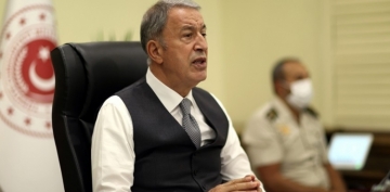 Milli Savunma Bakanı Akar'dan 'hudut' tepkisi