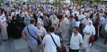 Kayseri'den 180 kişi kutsal topraklara gitti
