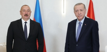 Cumhurbakan Erdoan, Aliyev ile grt