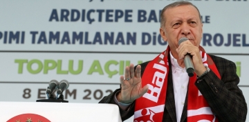 Cumhurbakan Erdoan: 'Bu kardeiniz grevde olduu srece faiz her geen ay inmeye devam edecek'