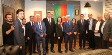Milletvekili Aday Aras, Anadolu Azerbaycan Dostluk Eitim Kltr Dernei'ni Ziyaret Etti