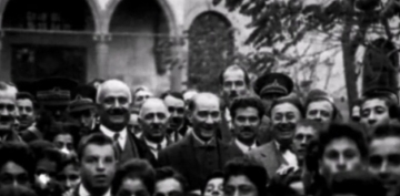 Atatrkn 1930 Kayseri Lisesi ziyareti