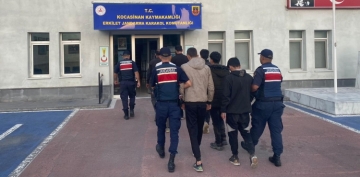 7 dzensiz gmen yakaland: arac olan kii tutukland 