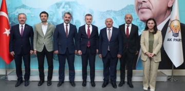 AK Parti Pınarbaşı İlçe Başkanı Ahmet Çalışkan oldu