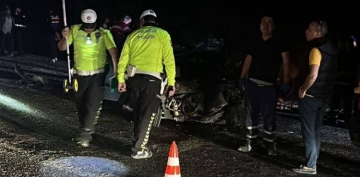 Kayseri  Nevşehir yolunda kaza: 1 ölü 2 yaralı