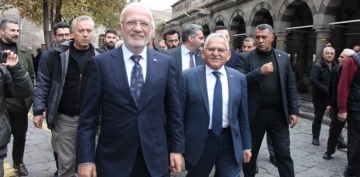 AK Parti Genel Bakan Vekili Elita, Kayseri esnafn ziyaret etti
