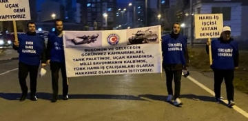 Trk Harb- Sendikas protesto amacyla Ankaraya yryor