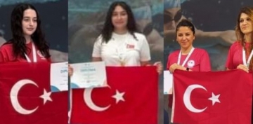 Kayserili yzcler Azerbaycandan madalya ile dnd 