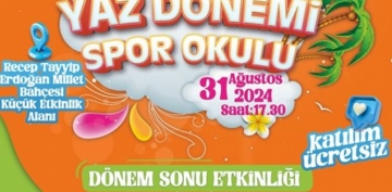 BYKEHR SPOR A.ޒDEN YAZ DNEM SPOR OKULLARI DNEM SONU ETKNL