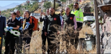 Haclar'dan deprem tatbikatnda rnek performans