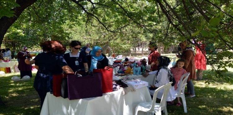 Kayseri Devlet Hastanesi Toplum Ruh Sal Merkezi'nden (TRSM) Yaz enlii dzenlendi
