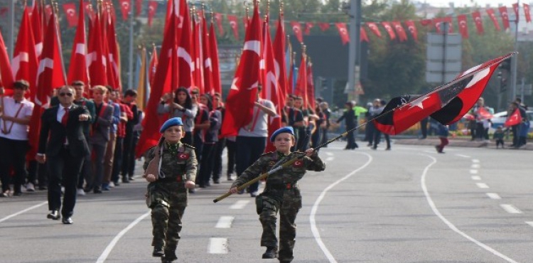 Kayseri'de Cumhuriyet' cokusu