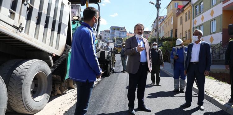 ESKEHR BALARINDA 3 MAHALLE 6 SOKAK ASFALTLANDI