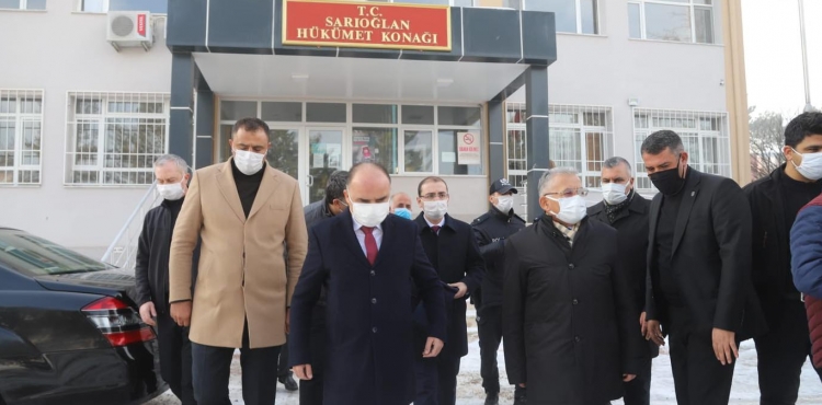 VAL GNAYDIN VE BAKAN BYKKILI DEPREM BLGESNDE