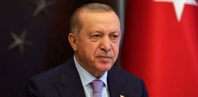 Cumhurbakan Erdoan, ehit Korgeneral Erba'n olu ile grt