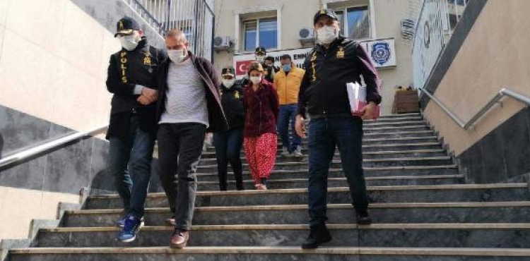 stanbul'daki rezidans hrszlar Kayseri'de yakaland