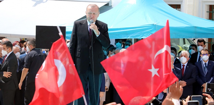 Cumhurbakan Erdoan: Artk Zonguldak mjdenin merkezi oldu