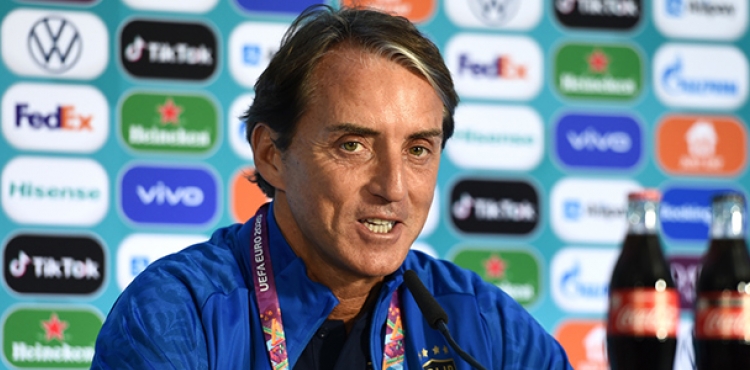 Roberto Mancini: Umarm finalde Trkiye ile yeniden karlarz