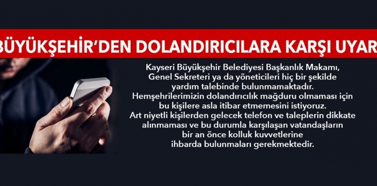 BYKEHRDEN DOLANDIRICILIK UYARISI