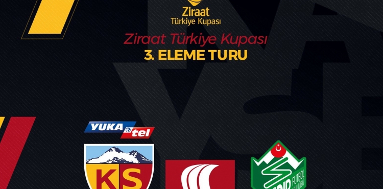 Kayserispor’un Türkiye Kupası’nda rakibi Iğdır FK oldu