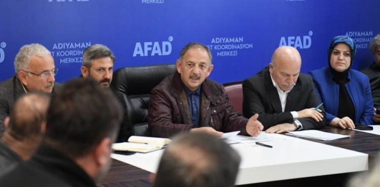 Özhaseki, deprem bölgesi Adıyaman'da konuştu: