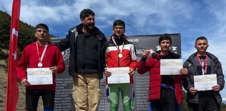 Kayseri Kayak l Karmas Trkiye ampiyonu oldu