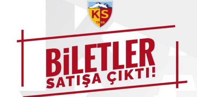  Kayserispor - Başakşehir maç biletleri satışa çıktı