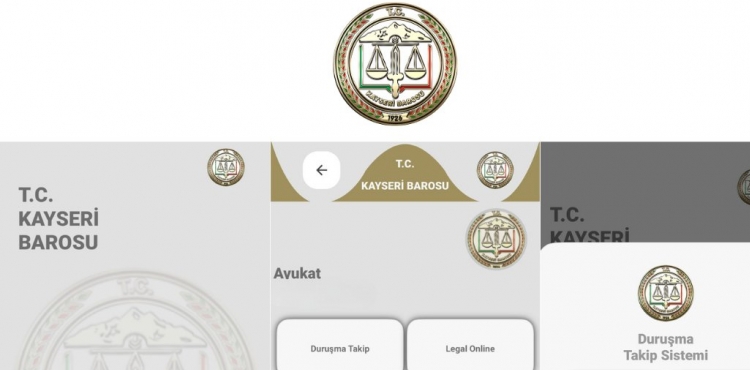 Kayseri Barosu Duruma Takip Sistemi hizmete ald