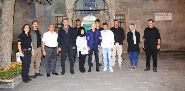 Cumhurbakan Badanman Turgut Aslan ve ailesi Kayseri'ye geldi