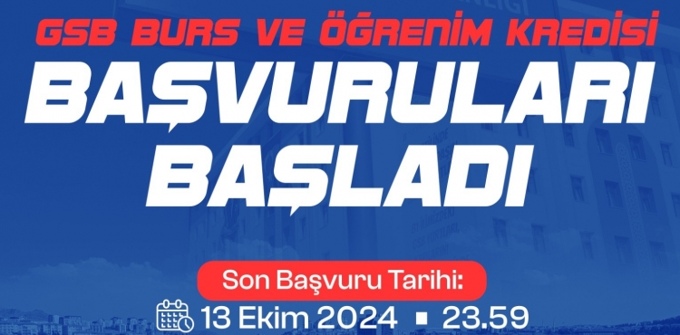 GSB burs/kredi bavurular balad