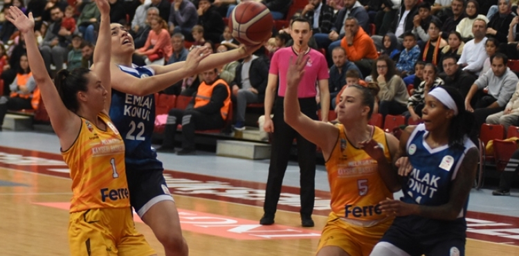 Melikgazi Kayseri Basketbol  Emlak Konut: 76-84