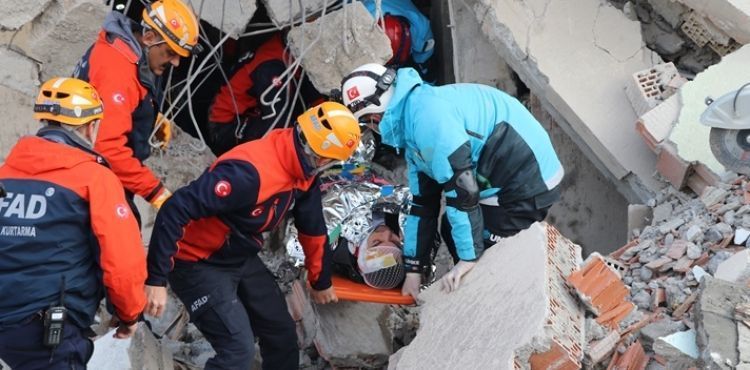 Kayseri'de 286 personelin katlmyla deprem tatbikat