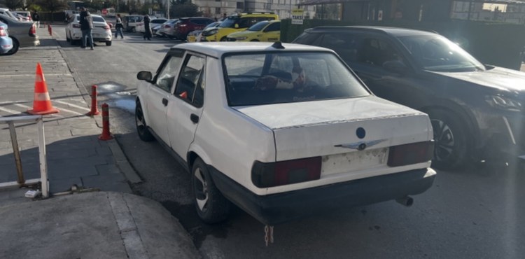 Kayseri'de 'İkiz plaka' kullanan sürücüye 55 bin TL ceza