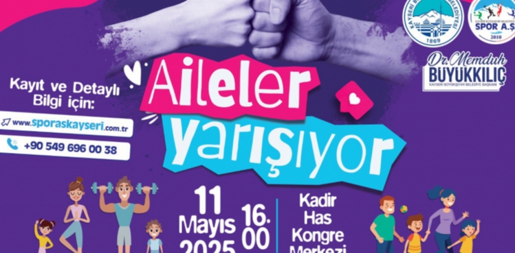 BÜYÜKŞEHİR SPOR A.Ş.’DEN AİLE YILINDA, AİLELERE ÖZEL YARIŞMA