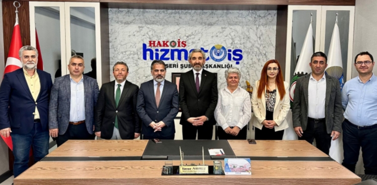 HİZMET-İŞ SENDİKA BAŞKANI NAVRUZ’A TEBRİK ZİYARETLERİ ARALIKSIZ SÜRÜYOR.